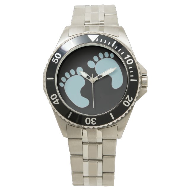 Baby Footprints Watch (Front)