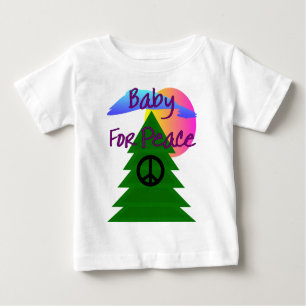 "Baby for Peace"--t-shirts for babies Baby T-Shirt