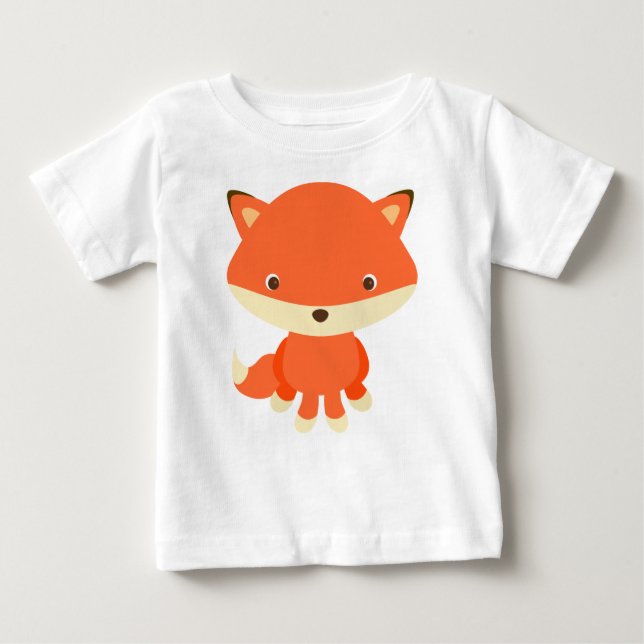 baby fox cute t-shirt (Front)