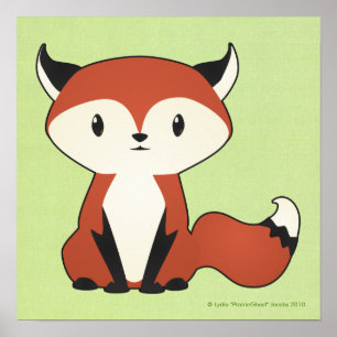 Baby Fox Print