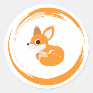 Baby Fox Sticker