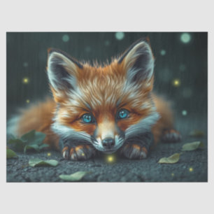 baby fox tissue paper