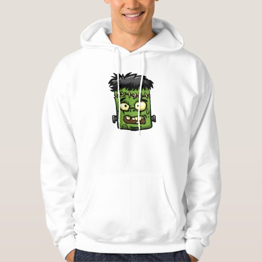 Baby frankenstein - baby frank - frank face hoodie