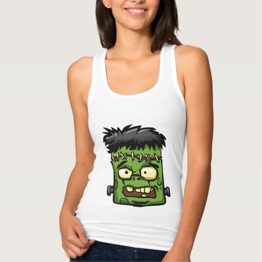 Baby frankenstein - baby frank - frank face singlet