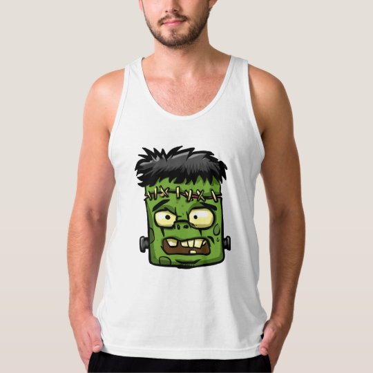Baby frankenstein - baby frank - frank face singlet