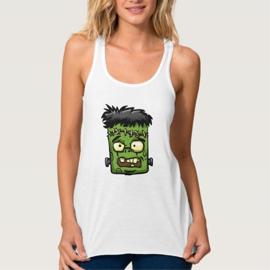 Baby frankenstein - baby frank - frank face singlet