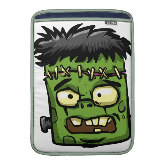 Baby frankenstein - baby frank - frank face sleeve for MacBook air