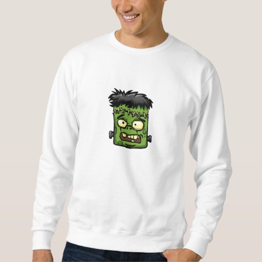 Baby frankenstein - baby frank - frank face sweatshirt