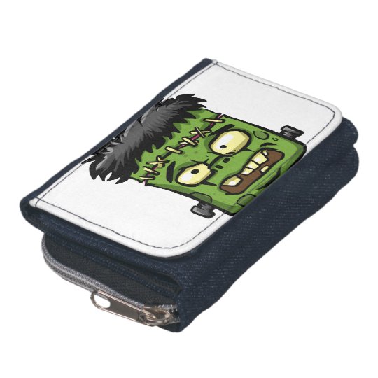 Baby frankenstein - baby frank - frank face wallets