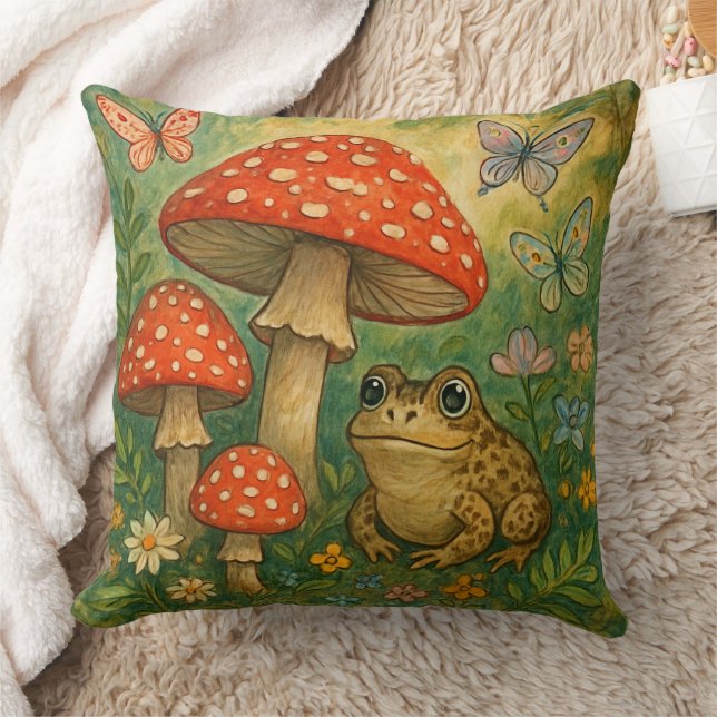 Baby Frog Cushion (Blanket)