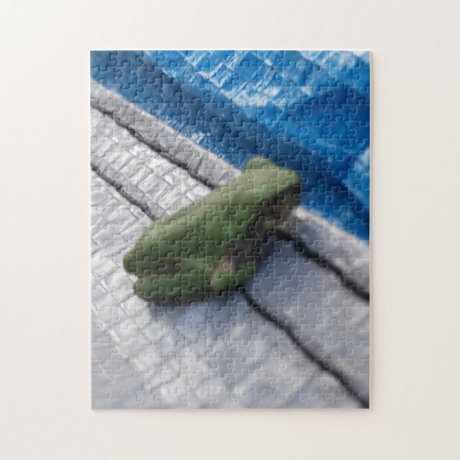 Baby Frog Jigsaw Puzzle (Vertical)