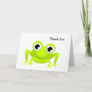 Baby Frog Thank You Card
