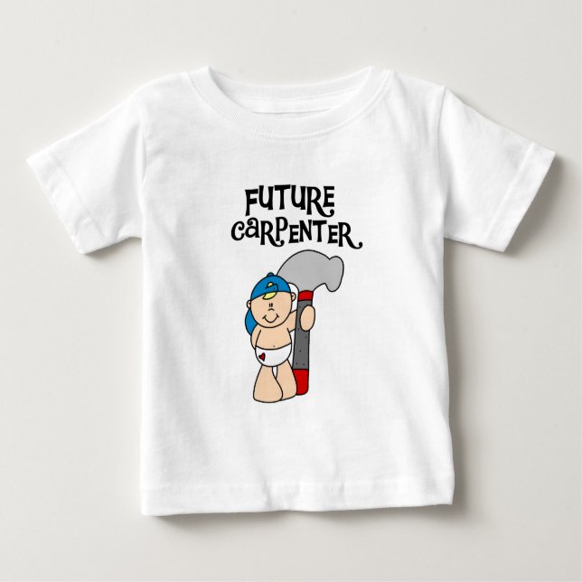 Baby Future Carpenter Tshirts and Gifts (Front)