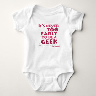 Baby geek bodysuit