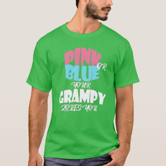 Baby Gender Reveal for GRAMPY  essentiel  T-Shirt
