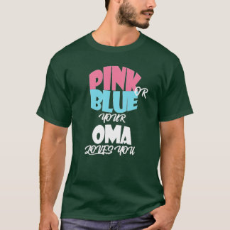 Baby Gender Reveal for OMA  essentiel  T-Shirt