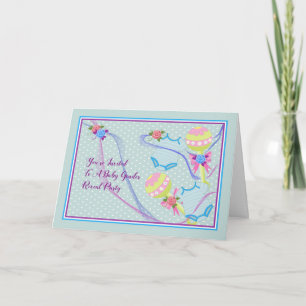 Baby Gender Reveal Party Invitation