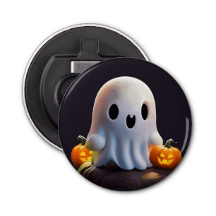 Baby Ghost Creepy Cute Halloween Character Bottle Opener