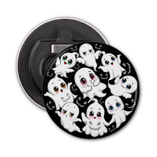 Baby Ghosts Spooky Cute Halloween Mood Bottle Opener