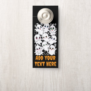 Baby Ghosts Spooky Cute Halloween Mood Door Hanger