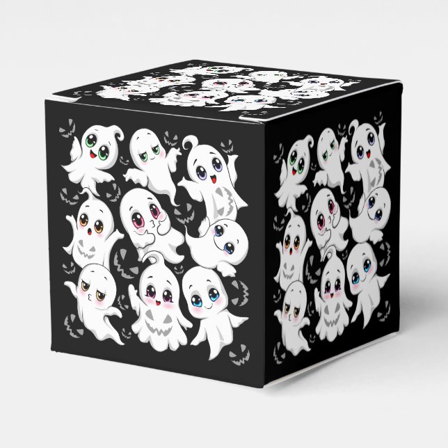 Baby Ghosts Spooky Cute Halloween Mood Favour Box (Front Side)