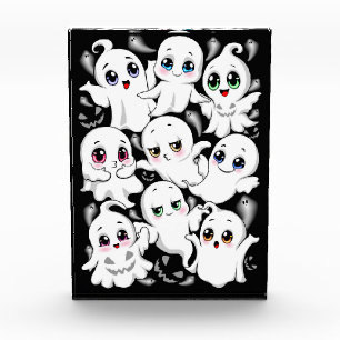 Baby Ghosts Spooky Cute Halloween Mood Photo Block