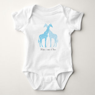 Baby Gift -Baby Giraffe Twins Shirt