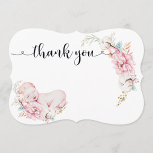 Baby Gift Thank You Card