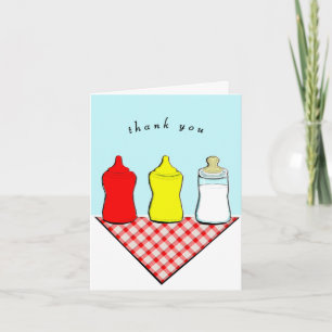 Baby Gift Thank You Card