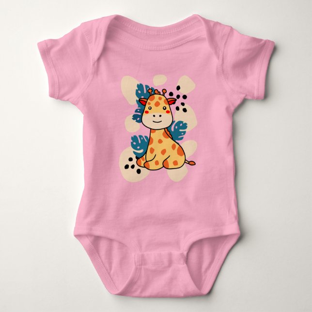 Baby Giraffe Bodysuit (Front)
