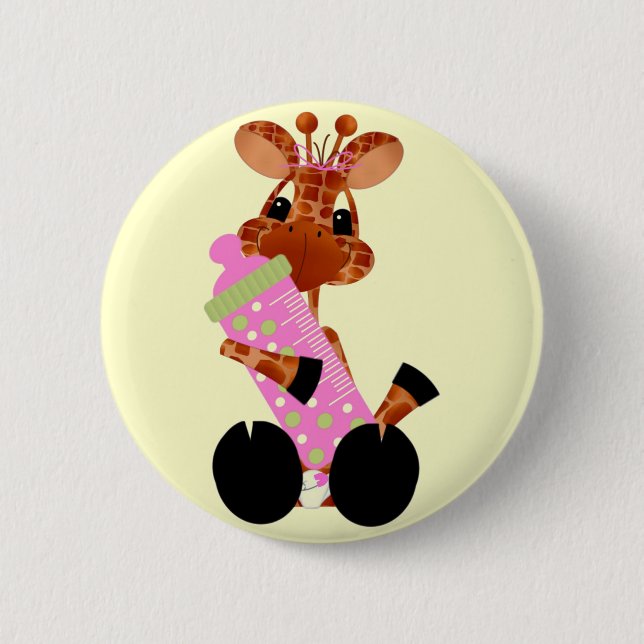 Baby Giraffe Button (Front)
