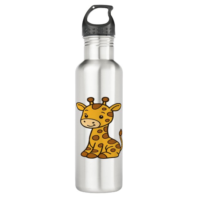 baby giraffe Classic T-Shirt 710 Ml Water Bottle (Front)
