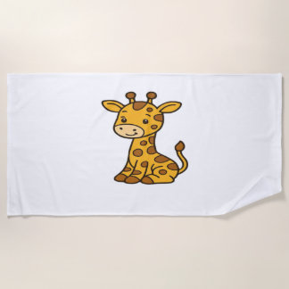 baby giraffe Classic T-Shirt Beach Towel