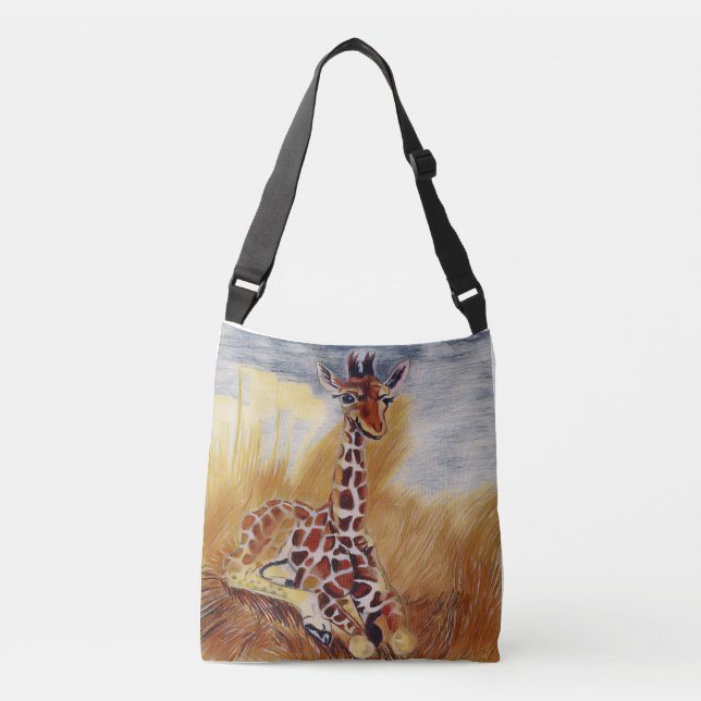 Baby Giraffe 🦒  Crossbody Bag (Front)
