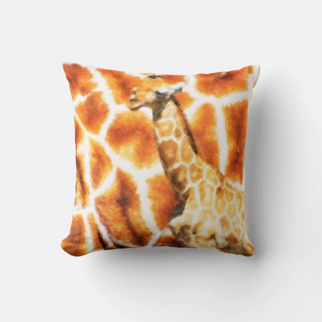Baby Giraffe Cushion (Front)