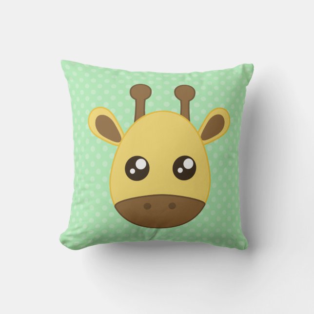 Baby Giraffe Face Cushion (Front)