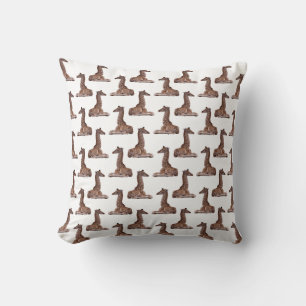 Baby Giraffe Freny Pillow (White)