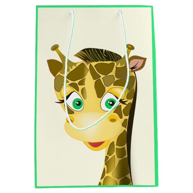 Baby Giraffe Gift Bag (Front)