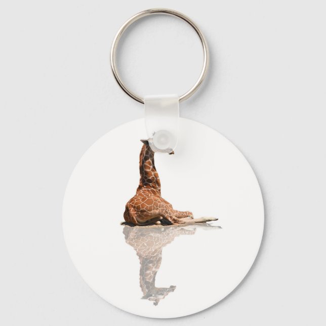 BABY GIRAFFE KEY RING (Front)