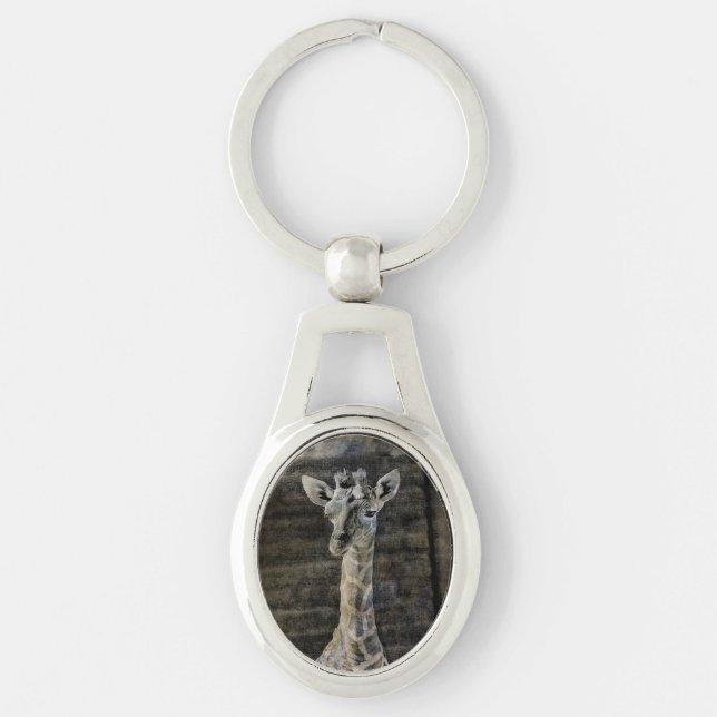 Baby Giraffe Key Ring (Front)