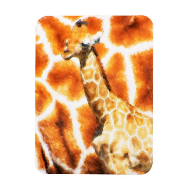 Baby Giraffe Magnet (Vertical)