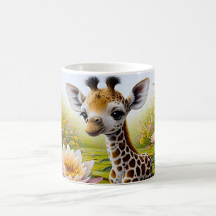 Baby Giraffe Nature Coffee Mug