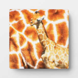 Baby Giraffe Plaque