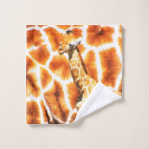 Baby Giraffe Wash Cloth