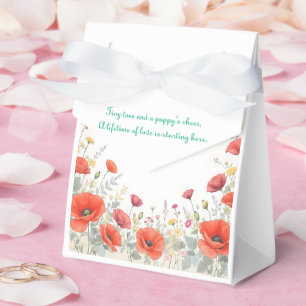 Baby Girl and her Puppy Baby Shower  Favour Box