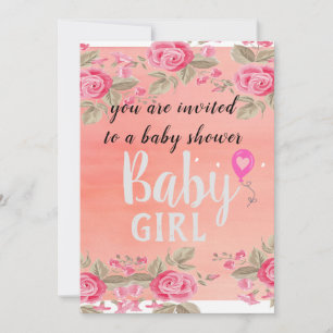 Baby Girl Announcement