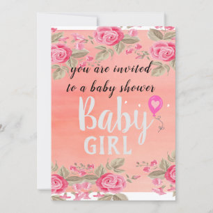 Baby Girl Announcement