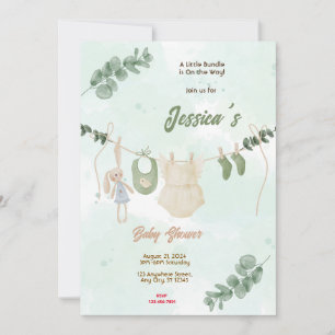 Baby Girl Baby Shower Invitation