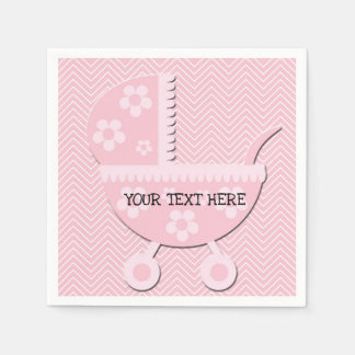 BABY GIRL - BABY SHOWER NAPKINS