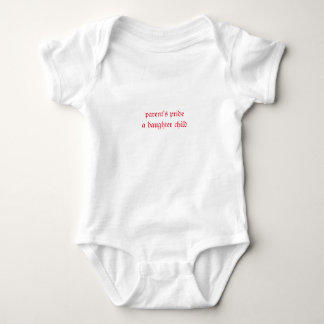 Baby girl blessings bodysuit
